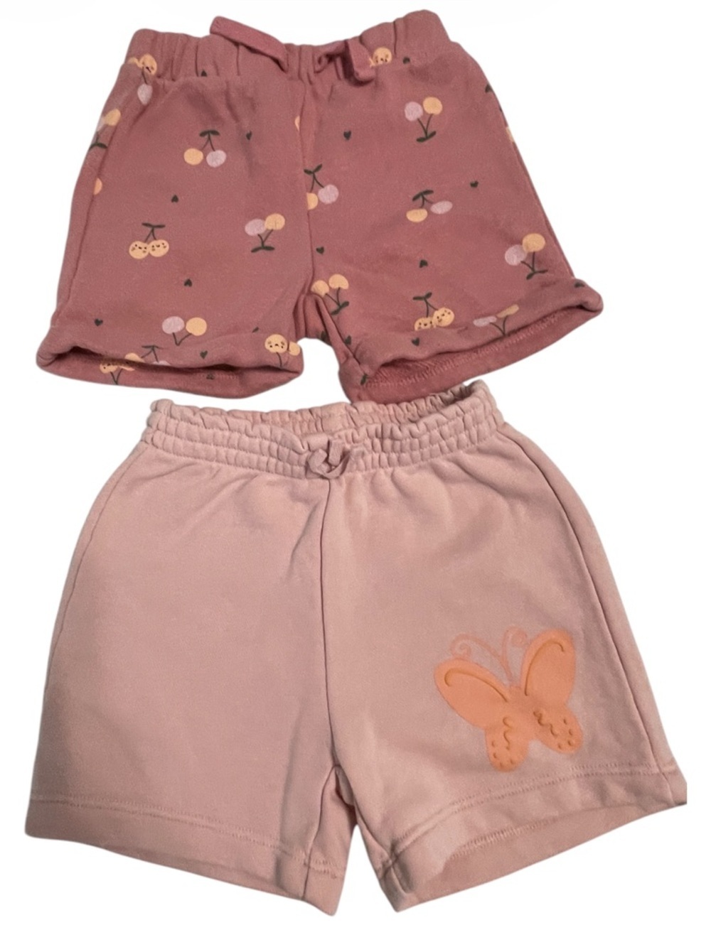 Pekkle Girls' Knit Shorts (set of 2)
